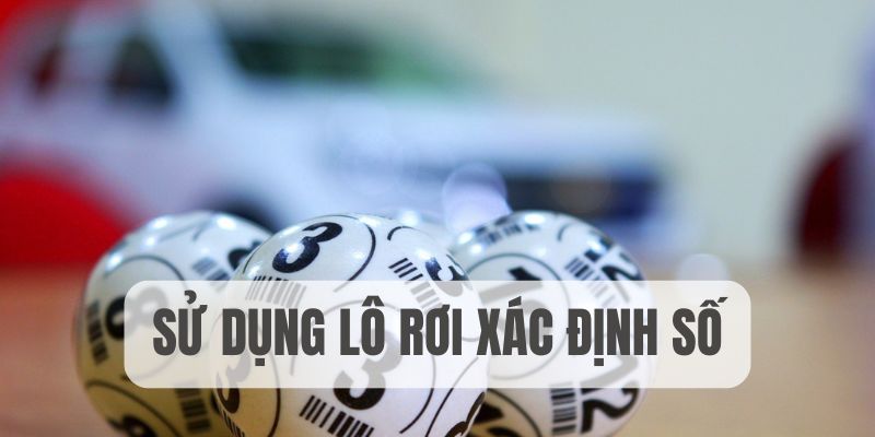 Sử dụng phương pháp lô rơi xác định số